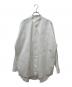 HARUNOBUMURATA（ハルノブ ムラタ）の古着「COTTON POPLIN VOLUMINOUS SHIRT」｜ホワイト