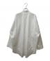 HARUNOBUMURATA (ハルノブ ムラタ) COTTON POPLIN VOLUMINOUS SHIRT ホワイト サイズ:36：22000円