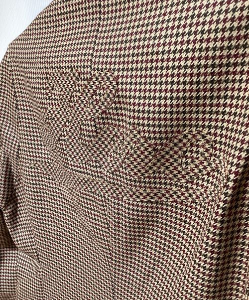 masu（エムエーエスユー）masu (エムエーエスユー) VARSITY TAILORED JACKET(バーシティテーラードジャケット) ブラウン サイズ:48の古着・服飾アイテム