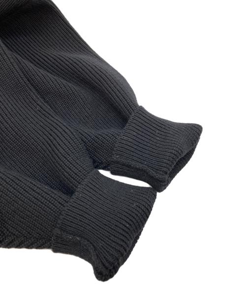 COOTIE PRODUCTIONS（クーティープロダクツ）COOTIE PRODUCTIONS (クーティープロダクツ) Rib Stitch Drivers Sweater ブラック サイズ:SMALLの古着・服飾アイテム