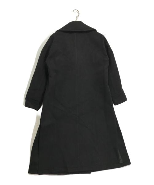 THE RERACS（ザ リラクス）THE RERACS (ザ リラクス) ウールカシミヤロングコート ブラック サイズ:38の古着・服飾アイテム