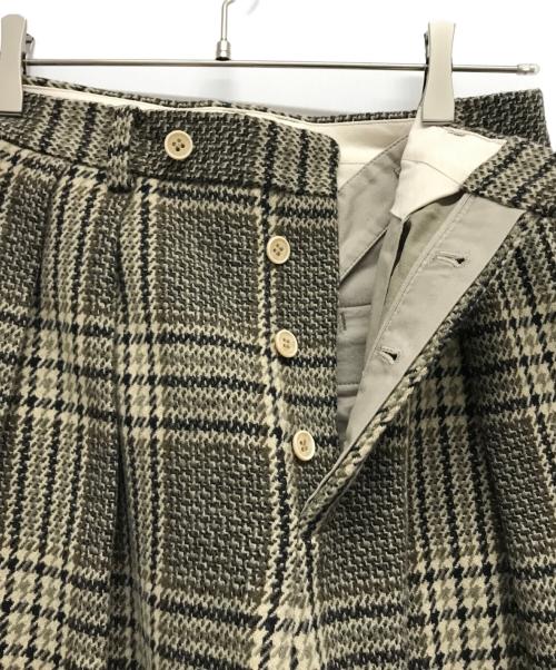 Whim Gazette（ウィムガゼット）Whim Gazette (ウィムガゼット) ガンクラブパンツ ベージュ サイズ:Fの古着・服飾アイテム