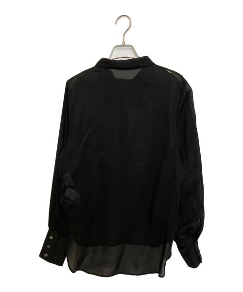 Whim Gazette（ウィムガゼット）Whim Gazette (ウィムガゼット) ボウタイブラウス ブラック サイズ:Free 未使用品の古着・服飾アイテム