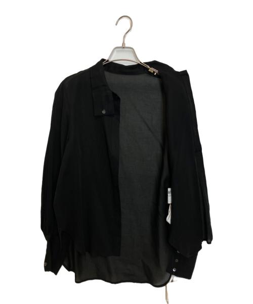 Whim Gazette（ウィムガゼット）Whim Gazette (ウィムガゼット) ボウタイブラウス ブラック サイズ:Free 未使用品の古着・服飾アイテム