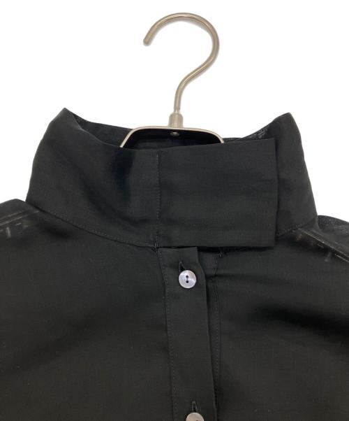 Whim Gazette（ウィムガゼット）Whim Gazette (ウィムガゼット) ボウタイブラウス ブラック サイズ:Free 未使用品の古着・服飾アイテム