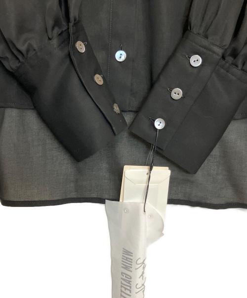 Whim Gazette（ウィムガゼット）Whim Gazette (ウィムガゼット) ボウタイブラウス ブラック サイズ:Free 未使用品の古着・服飾アイテム