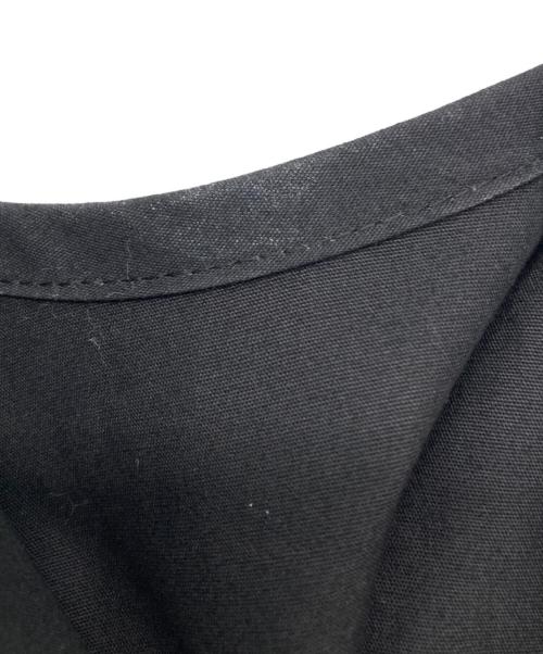MORSE（モールス）MORSE (モールス) コットンロングワンピース ブラック サイズ:Fの古着・服飾アイテム