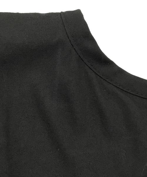 MORSE（モールス）MORSE (モールス) コットンロングワンピース ブラック サイズ:Fの古着・服飾アイテム