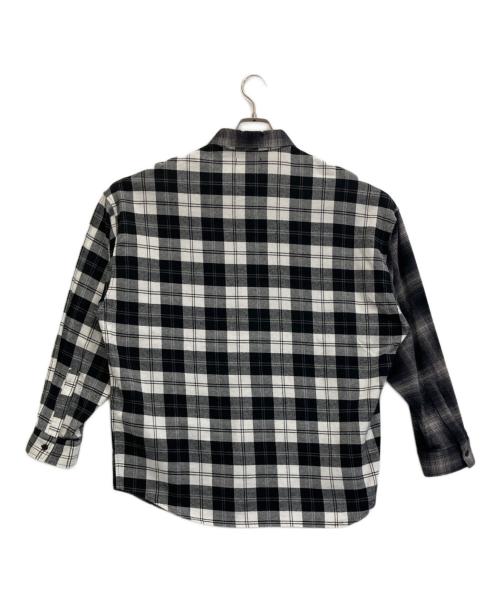 FREAK'S STORE（フリークスストア）FREAK'S STORE (フリークスストア) チェックネルシャツ ブラック サイズ:Lの古着・服飾アイテム