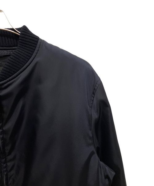 PRADA（プラダ）PRADA (プラダ) プレートボンバージャケット ネイビー サイズ:52の古着・服飾アイテム