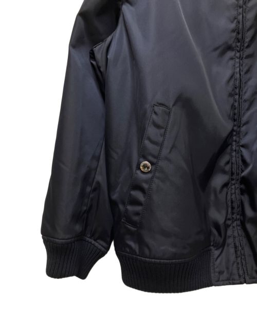 PRADA（プラダ）PRADA (プラダ) プレートボンバージャケット ネイビー サイズ:52の古着・服飾アイテム