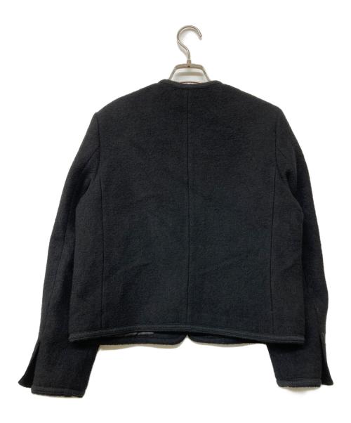 Dunst（ダンスト）Dunst (ダンスト) CLASSIC BOUCLE TWEED JACKET ブラック サイズ:Ｓの古着・服飾アイテム