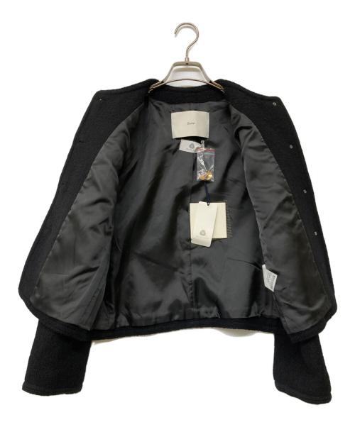 Dunst（ダンスト）Dunst (ダンスト) CLASSIC BOUCLE TWEED JACKET ブラック サイズ:Ｓの古着・服飾アイテム