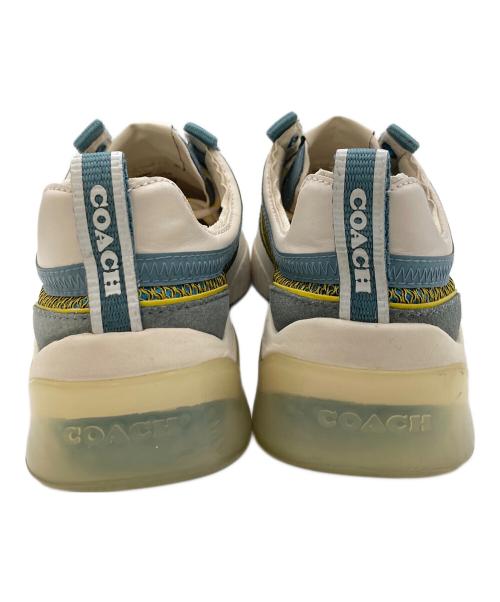 COACH（コーチ）COACH (コーチ) シティソールローカットスニーカー ブルー サイズ:US 8Bの古着・服飾アイテム