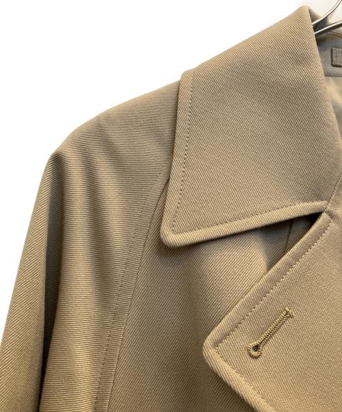 UNITED ARROWS（ユナイテッドアローズ）UNITED ARROWS (ユナイテッドアローズ) W/ギャバ ベルテッド コート ベージュ サイズ:36 未使用品の古着・服飾アイテム