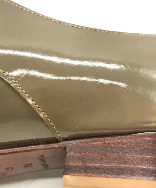 chausser（ショセ）chausser (ショセ) ダブルモンクストラップシューズ グレー サイズ:24の古着・服飾アイテム