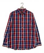 stussyステューシー）の古着「SEASON SHIRT」｜レッド