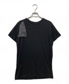 Jean Paul GAULTIER monsieurジャンポールゴルチエ ムッシュ）の古着「切替カットソー」｜ブラック