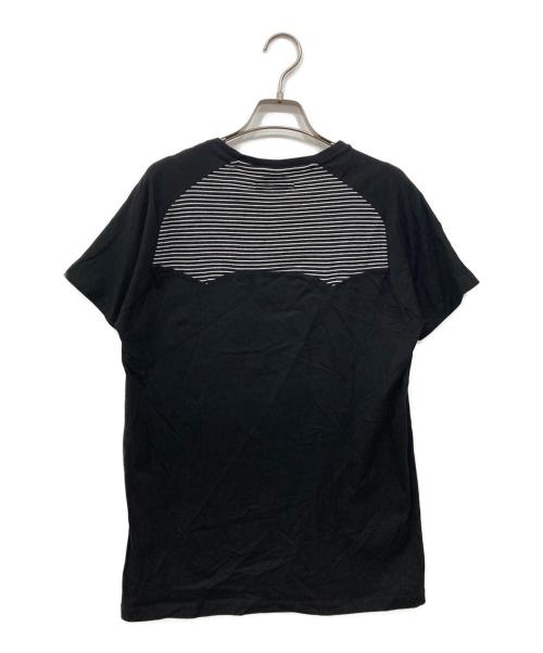 Jean Paul GAULTIER monsieur（ジャンポールゴルチエ ムッシュ）Jean Paul GAULTIER monsieur (ジャンポールゴルチエ ムッシュ) 切替カットソー ブラック サイズ:Mの古着・服飾アイテム