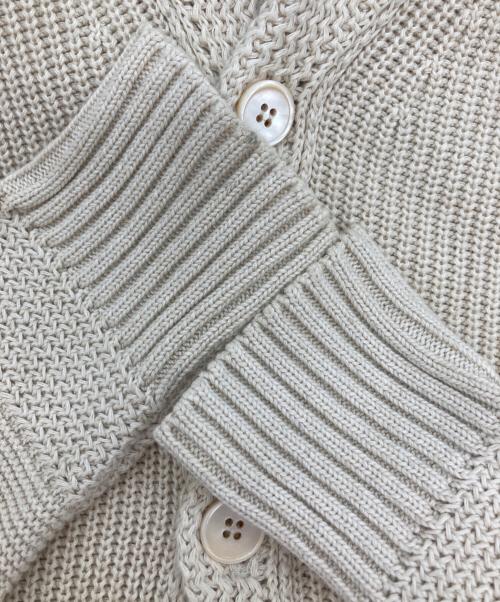 Zanone（ザノーネ）Zanone (ザノーネ) ショールカラーカーディガン ベージュ サイズ:50の古着・服飾アイテム