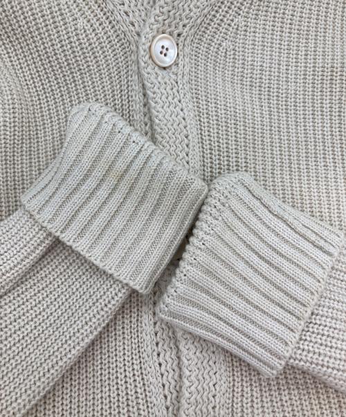 Zanone（ザノーネ）Zanone (ザノーネ) ショールカラーカーディガン ベージュ サイズ:50の古着・服飾アイテム