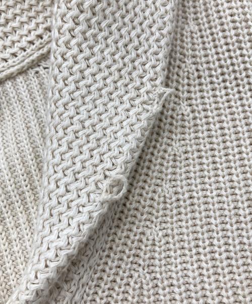 Zanone（ザノーネ）Zanone (ザノーネ) ショールカラーカーディガン ベージュ サイズ:50の古着・服飾アイテム