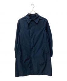 UNITED ARROWS TOKYO（ユナイテッドアローズトウキョウ）の古着「バルカラー コート」｜ネイビー