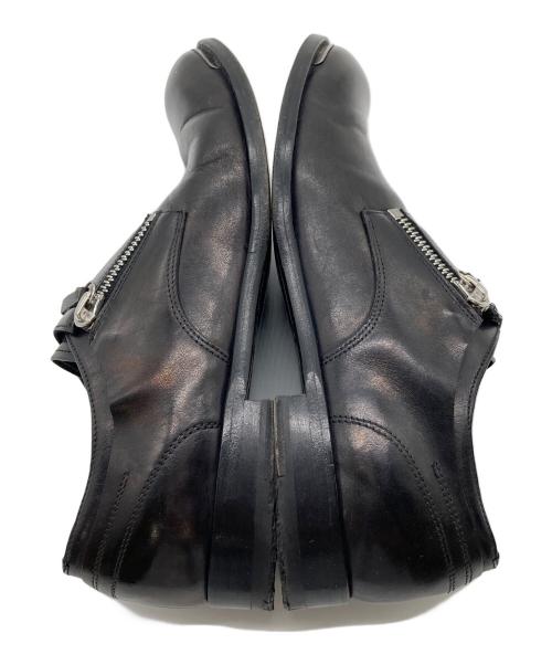 ALEXANDER McQUEEN（アレキサンダーマックイーン）ALEXANDER McQUEEN (アレキサンダーマックイーン) サイドジップシューズ ブラック サイズ:41の古着・服飾アイテム