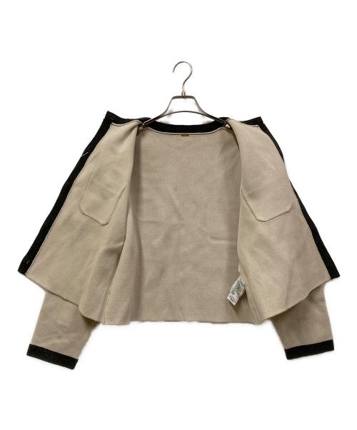 Mila Owen（ミラオーウェン）Mila Owen (ミラオーウェン) Ｗフェイス金釦カーデプルオーバー グレー サイズ:SIZE 0 未使用品の古着・服飾アイテム