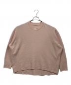 Curensologyカレンソロジー）の古着「ウールカシミヤクルーネックニット」｜ピンク