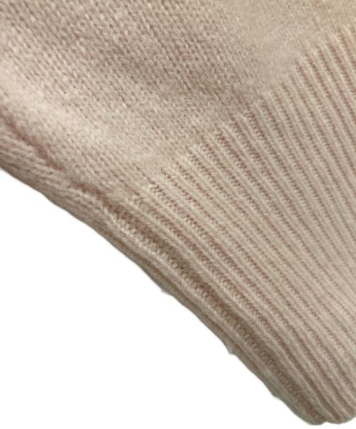 Curensology（カレンソロジー）Curensology (カレンソロジー) ウールカシミヤクルーネックニット ピンク サイズ:SIZE Freeの古着・服飾アイテム