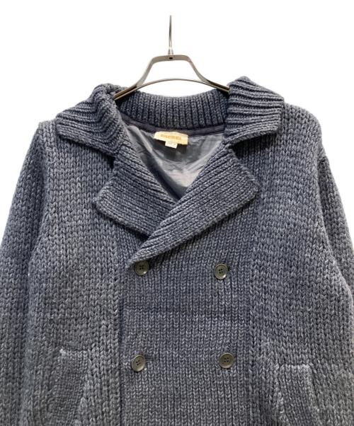 DIESEL（ディーゼル）DIESEL (ディーゼル) ニットジャケット ネイビー サイズ:Ｍの古着・服飾アイテム