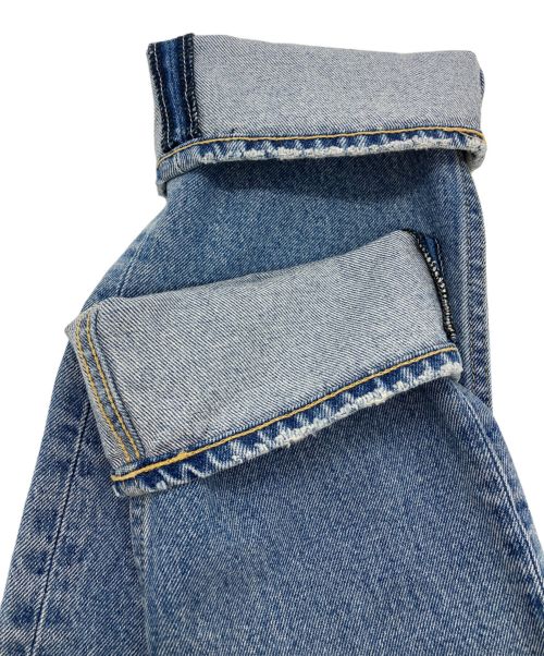 BLACK by moussy（ブラックバイマウジー）BLACK by moussy (ブラックバイマウジー) デニムパンツ ライトブルー サイズ:SIZE 24の古着・服飾アイテム