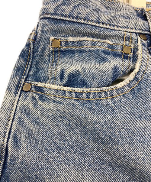 BLACK by moussy（ブラックバイマウジー）BLACK by moussy (ブラックバイマウジー) デニムパンツ ライトブルー サイズ:SIZE 24の古着・服飾アイテム