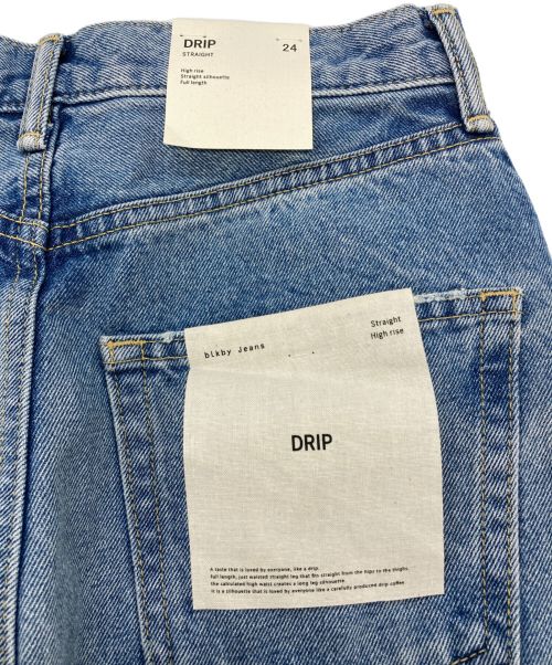 BLACK by moussy（ブラックバイマウジー）BLACK by moussy (ブラックバイマウジー) デニムパンツ ライトブルー サイズ:SIZE 24の古着・服飾アイテム