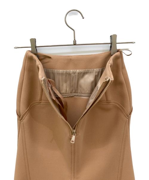 N°21（ヌメロヴェントゥーノ）N°21 (ヌメロヴェントゥーロ) スカート ベージュ サイズ:36の古着・服飾アイテム