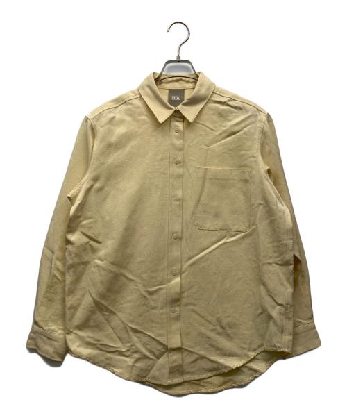 KITH（キス）KITH (キス) ロゴジャガードシャツ アイボリー サイズ:Sの古着・服飾アイテム