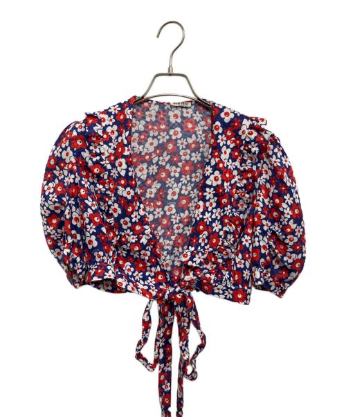 MIU MIU（ミュウミュウ）MIU MIU (ミュウミュウ) ブラウス ブルー サイズ:38の古着・服飾アイテム