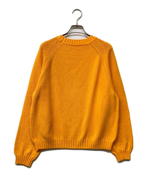 Spick and Span（スピック＆スパン）Spick and Span (スピックアンドスパン) 23SS ミドルゲージ ラグランスリーブプルオーバー オレンジ サイズ:-の古着・服飾アイテム