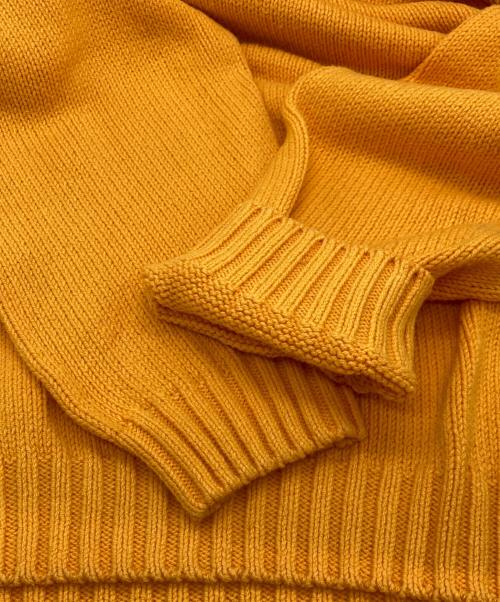 Spick and Span（スピック＆スパン）Spick and Span (スピックアンドスパン) 23SS ミドルゲージ ラグランスリーブプルオーバー オレンジ サイズ:-の古着・服飾アイテム