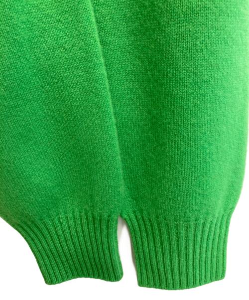 Plage（プラージュ）Plage (プラージュ) ファインウールVネックプルオーバー グリーン サイズ:freeの古着・服飾アイテム