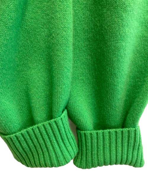 Plage（プラージュ）Plage (プラージュ) ファインウールVネックプルオーバー グリーン サイズ:freeの古着・服飾アイテム