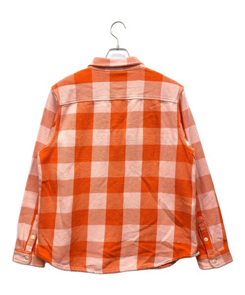 OUTERKNOWN（アウターノーン）OUTERKNOWN (アウターノーン) BLANKET SHIRT ピンク サイズ:Mの古着・服飾アイテム