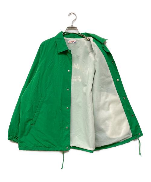 Spick and Span（スピック＆スパン）Spick and Span (スピックアンドスパン) 24AW ロゴ刺繍コーチジャケット グリーン サイズ:Fの古着・服飾アイテム
