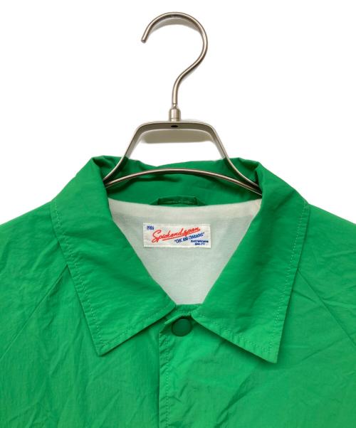 Spick and Span（スピック＆スパン）Spick and Span (スピックアンドスパン) 24AW ロゴ刺繍コーチジャケット グリーン サイズ:Fの古着・服飾アイテム