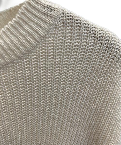 L'appartement（アパルトモン）L'appartement (アパルトモン) LINEN BOYS KNIT アイボリー サイズ:フリーの古着・服飾アイテム