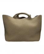NAGHEDIナゲディ）の古着「MESH トートバッグ」｜ベージュ