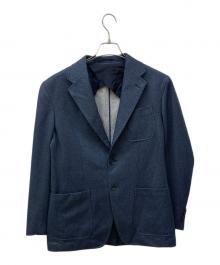 ESTNATION（エストネーション）の古着「ダウンファブリック セットアップジャケット」｜ブルー