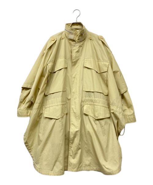 G.V.G.V（ジーヴィージーヴィー）G.V.G.V (ジーヴィージーヴィー) M-65 PONCHO COAT イエロー サイズ:34の古着・服飾アイテム