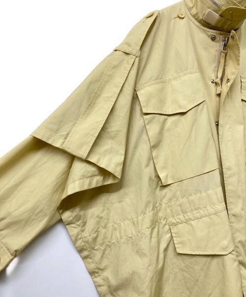 G.V.G.V（ジーヴィージーヴィー）G.V.G.V (ジーヴィージーヴィー) M-65 PONCHO COAT イエロー サイズ:34の古着・服飾アイテム